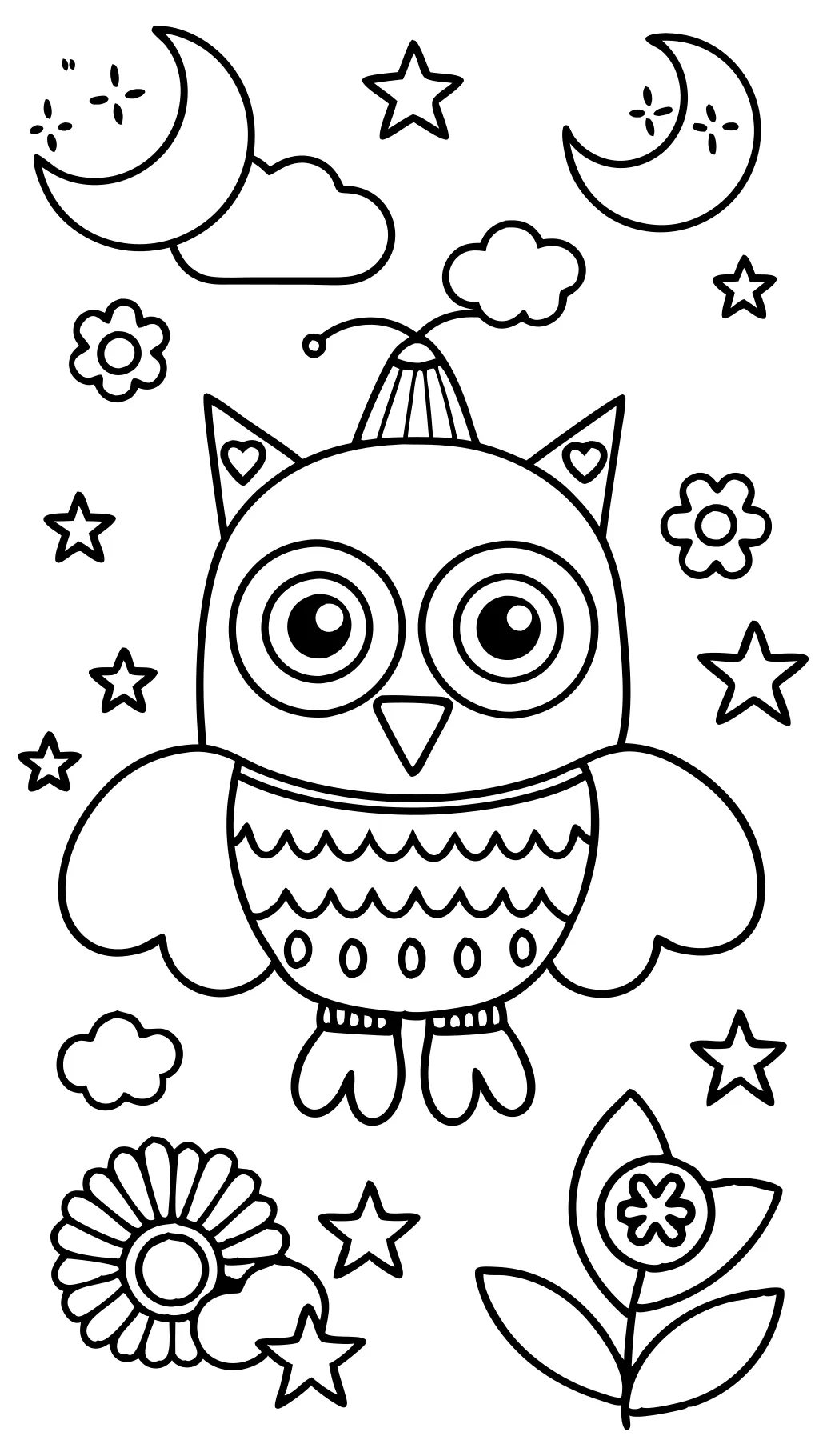 coloriage de duolingo